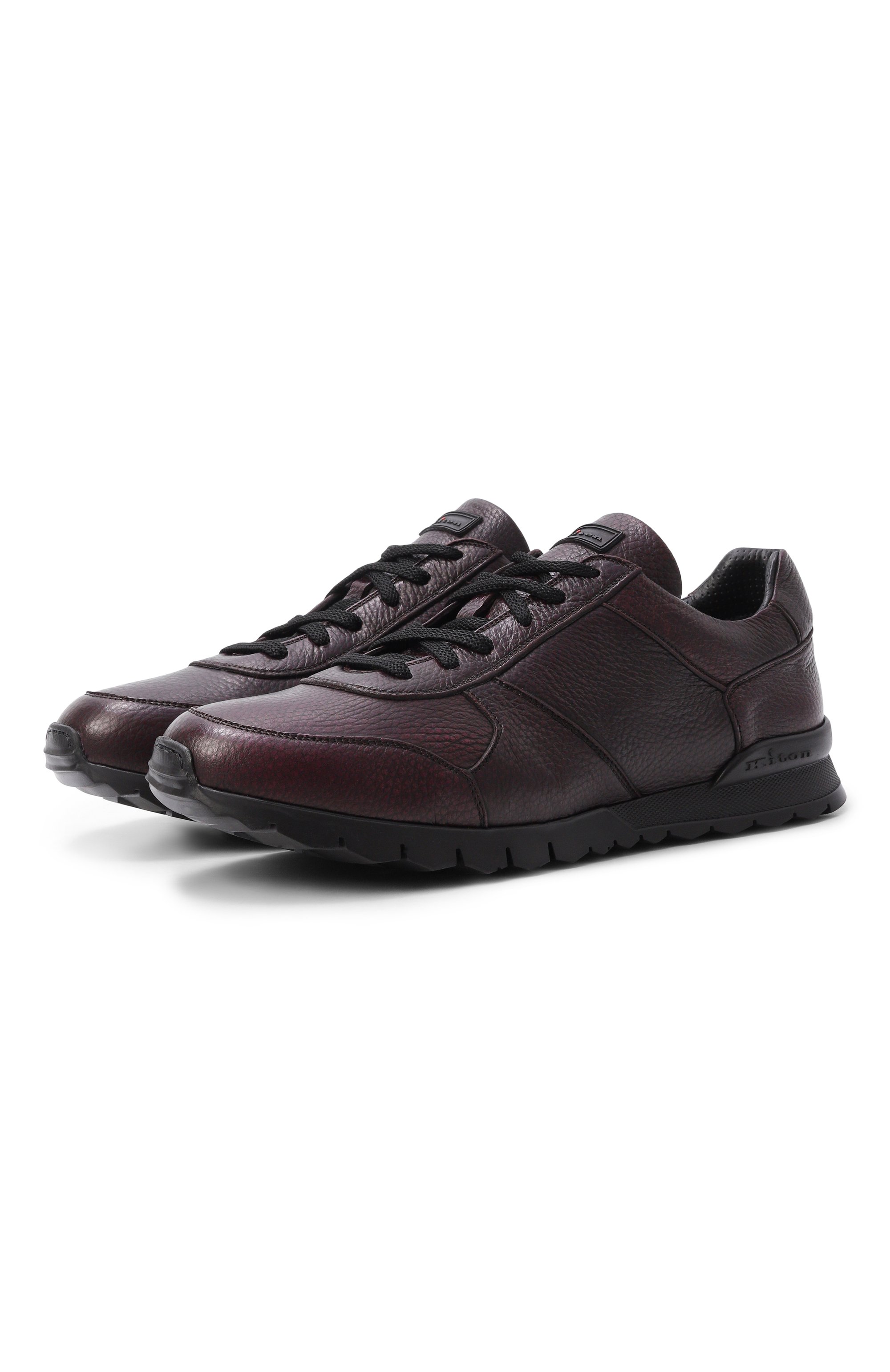 Кож аные кроссовки KITON, арт. USSA114N00126, фото 1