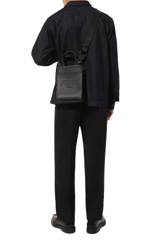 Сумка Fendi Roma Go To mini Fendi 7VA584 AMAC Чёрный  7VA584 AMAC Фото 7