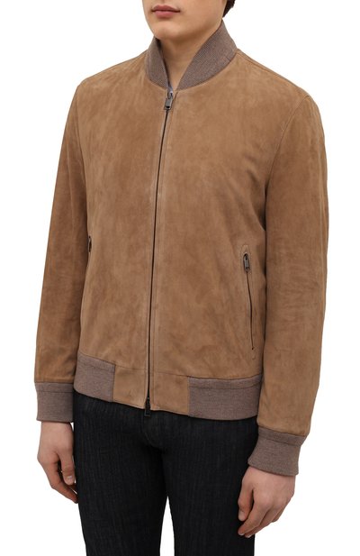 Замшевый бомбер BRIONI, арт. PLAD0L/P9710, фото 3