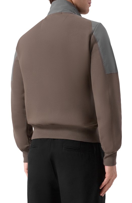 Комбинированная толстовка Parajumpers 25WMPMFLRE03 Коричневый  25WMPMFLRE03 Фото 4