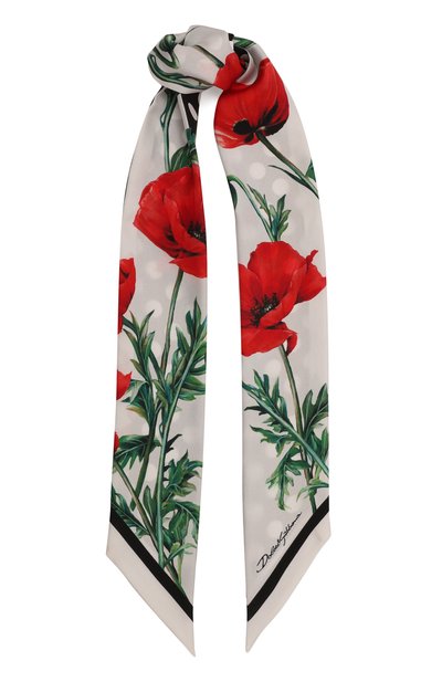 Шелковый шарф-твилли DOLCE & GABBANA, арт. FS215A/GDAWY, фото 1