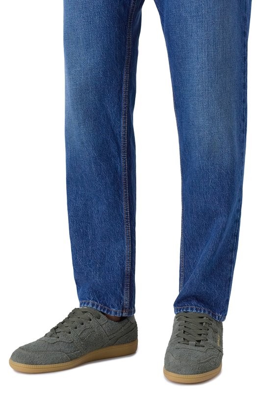 Замшевые кеды Shaggy Hide and Jack SHAGGGRNHNY Хаки  SHAGGGRNHNY Фото 3