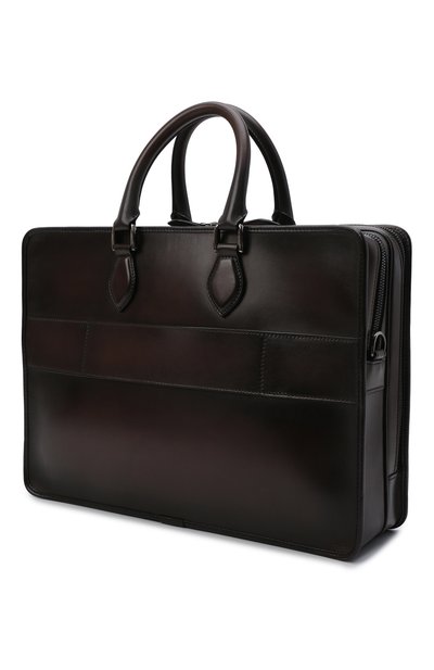 Кожаная сумка для ноутбука BERLUTI, арт. M149250, фото 4