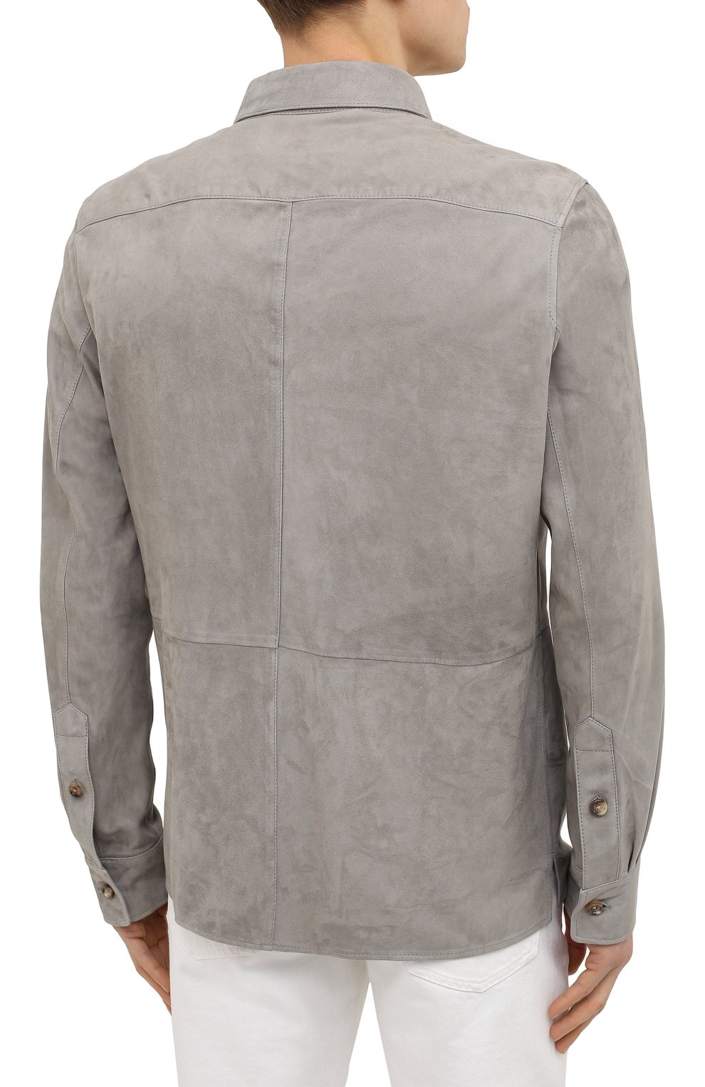 Замшевая рубашка RALPH LAUREN, арт. 790654923, фото 4