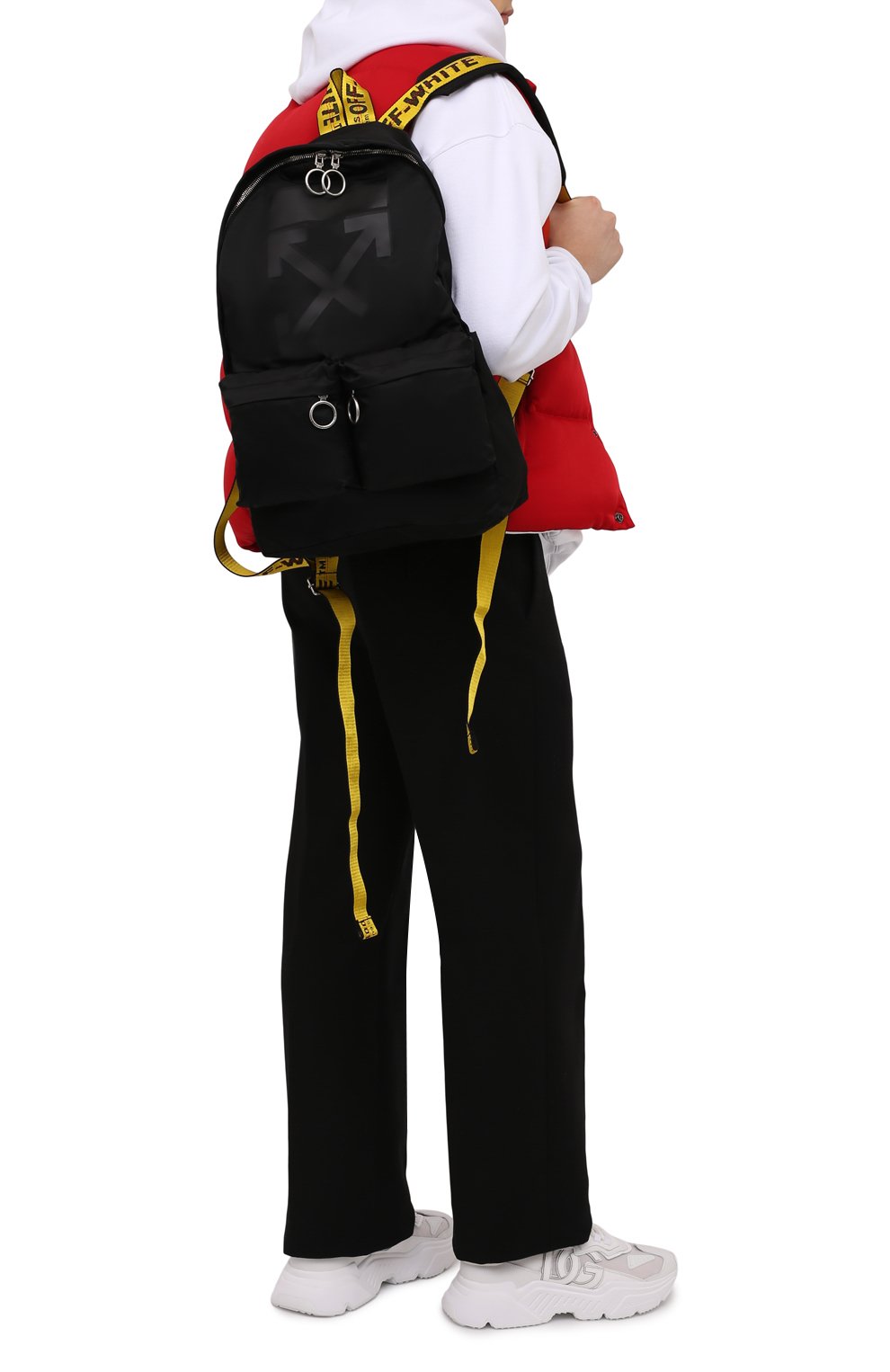 Текстильный рюкзак OFF-WHITE, арт. 0MNB003F21FAB006, фото 3