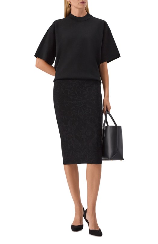 Пуловер из вискозы Max Mara Studio AMICI Чёрный  AMICI Фото 2