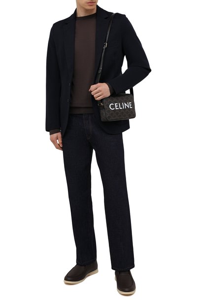 Кожаные ботинки open walk LORO PIANA, арт. FAE0021, фото 2