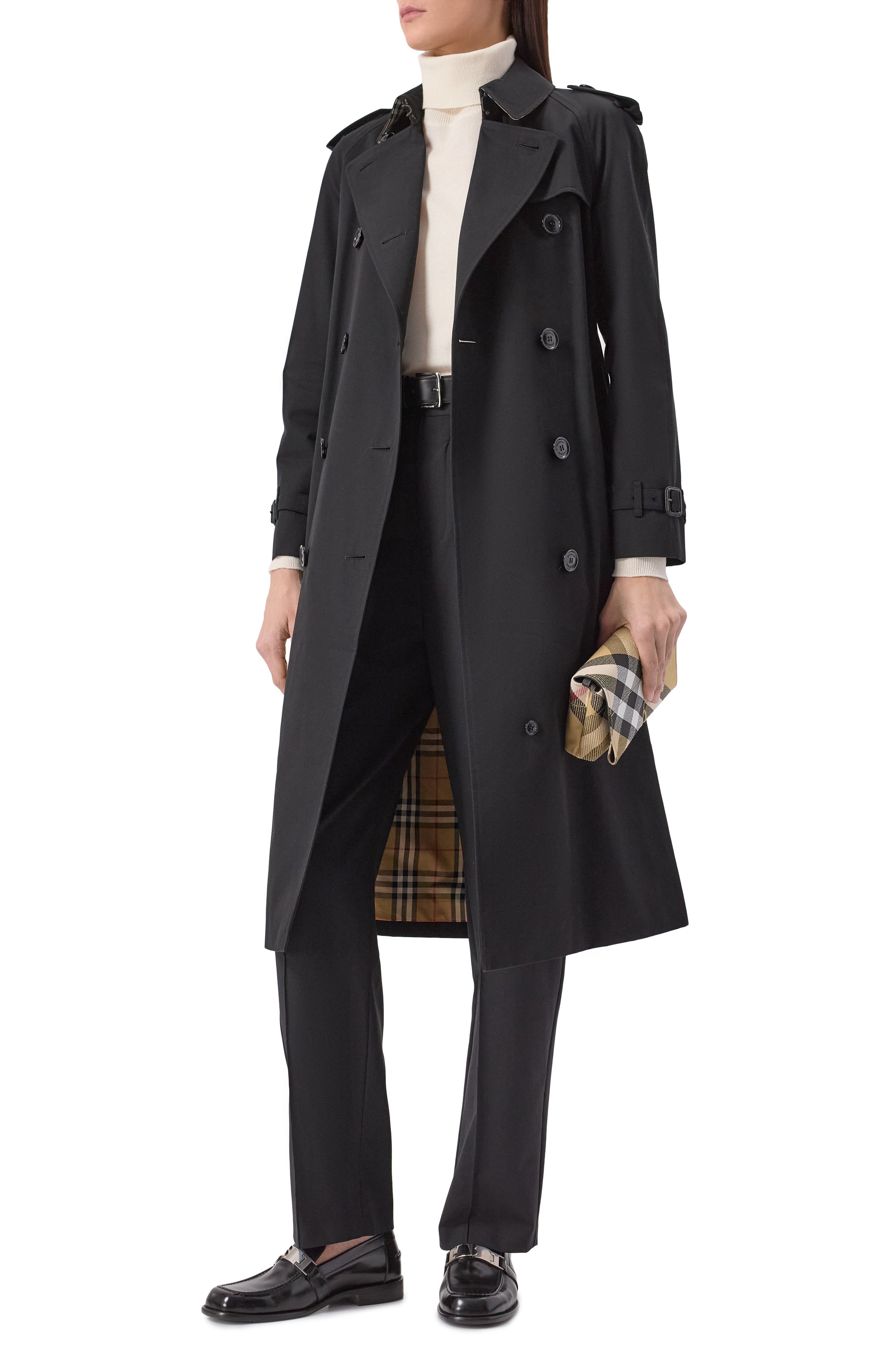 Хлопковый тренч BURBERRY, арт. 8079418, фото 2