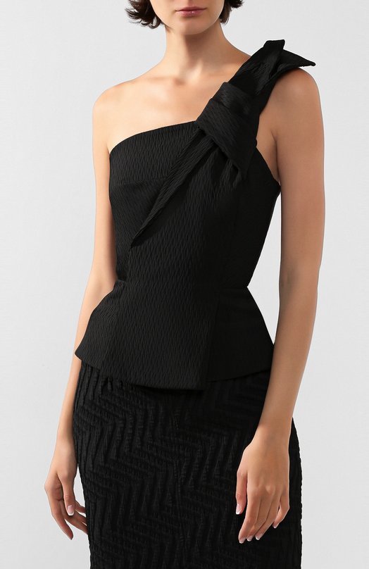 Топ Roland Mouret Чёрный, фото 3