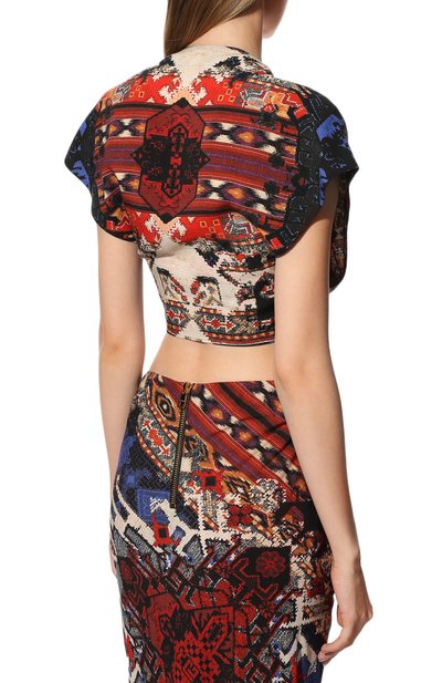 Топ из вискозы BALMAIN, арт. XF1AL060/VB22, фото 4