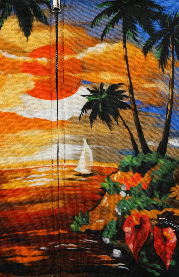 Хлопковая толстовка DOLCE & GABBANA, арт. L1JWHN/G7H0P, фото 3