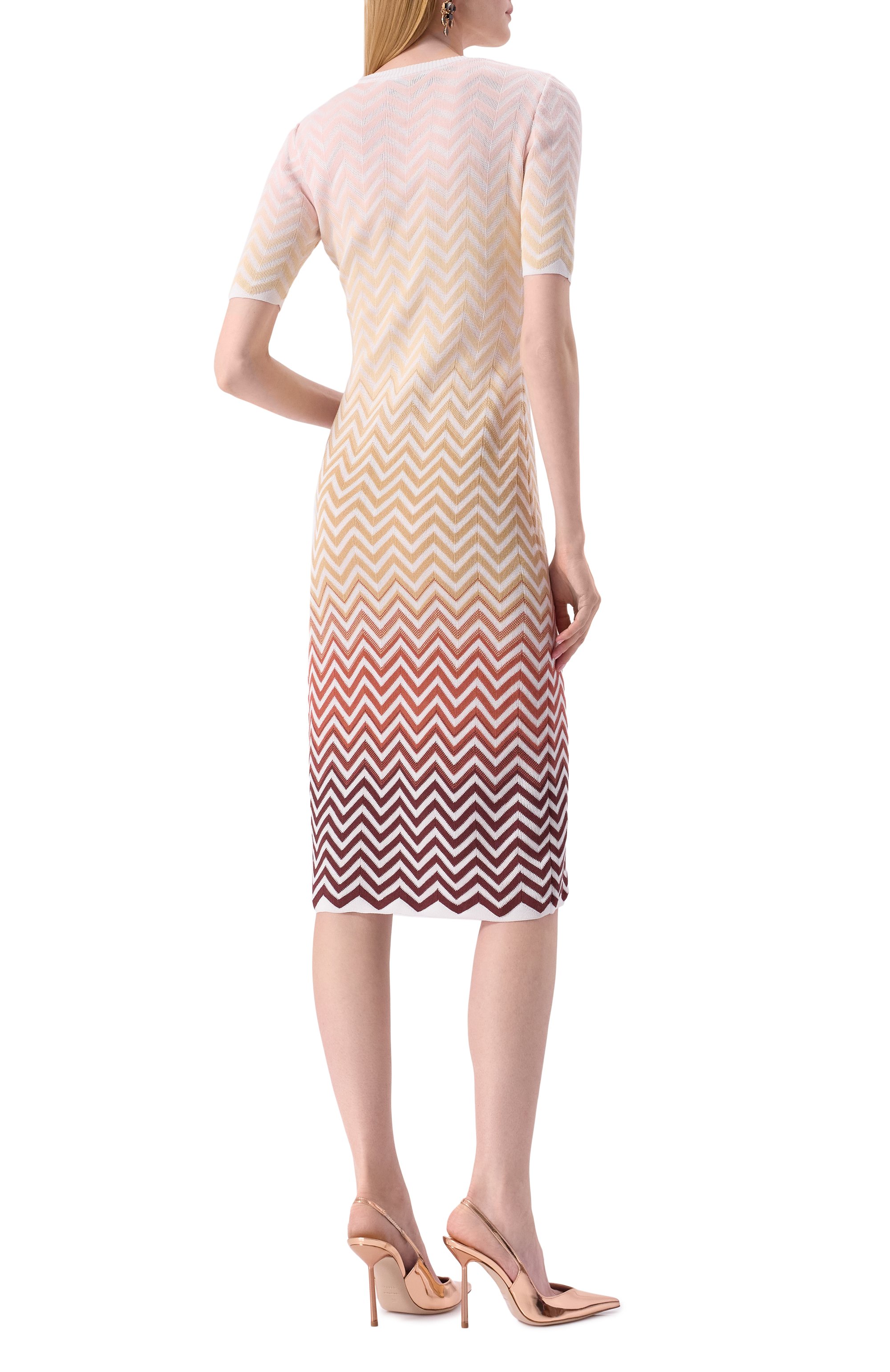 Платье из хлопка и вискозы MISSONI, арт. DS25SG0T/BK044V, фото 4