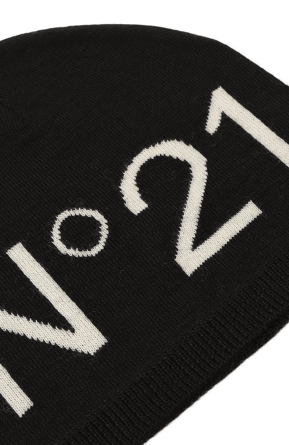 Шапка N21 черного цвета по цене 4995 руб., арт. N21549/N0241, фото 3 Шапка N21, арт. N21549/N0241, фото 3