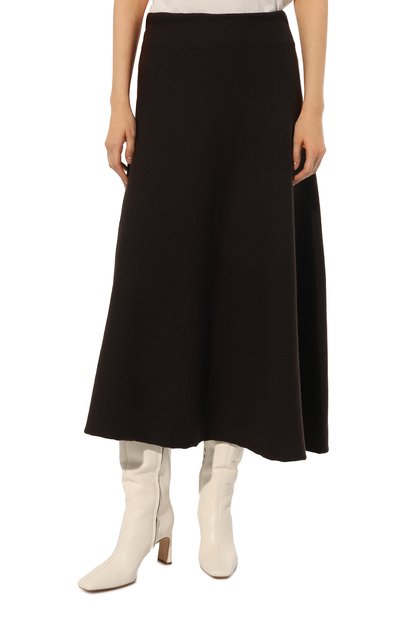 Шерстяная юбка JIL SANDER, арт. J02MA0024-J14506, фото 3