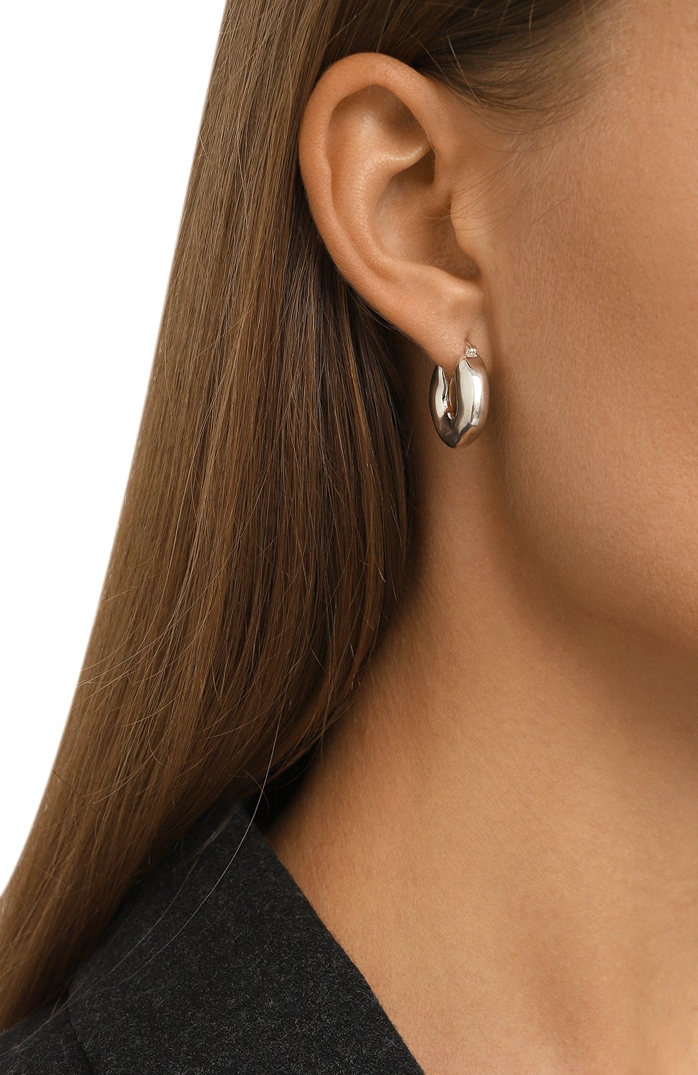 Серьги JIL SANDER, арт. J11VG0056 J12003/SILVER, фото 2