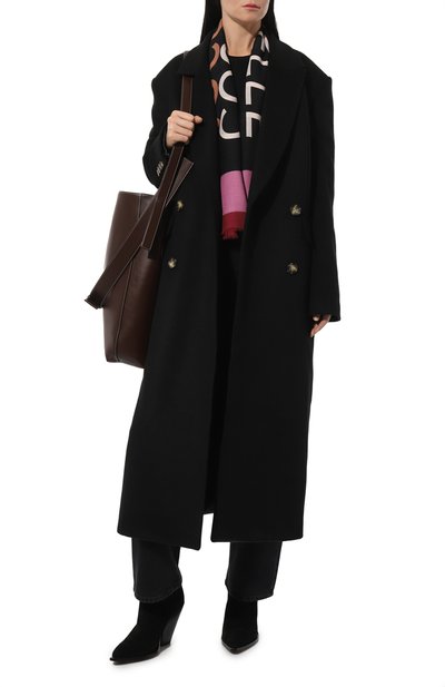 Платок из вискозы и шерсти COCCINELLE, арт. E7 PAV 33 01 01, фото 2