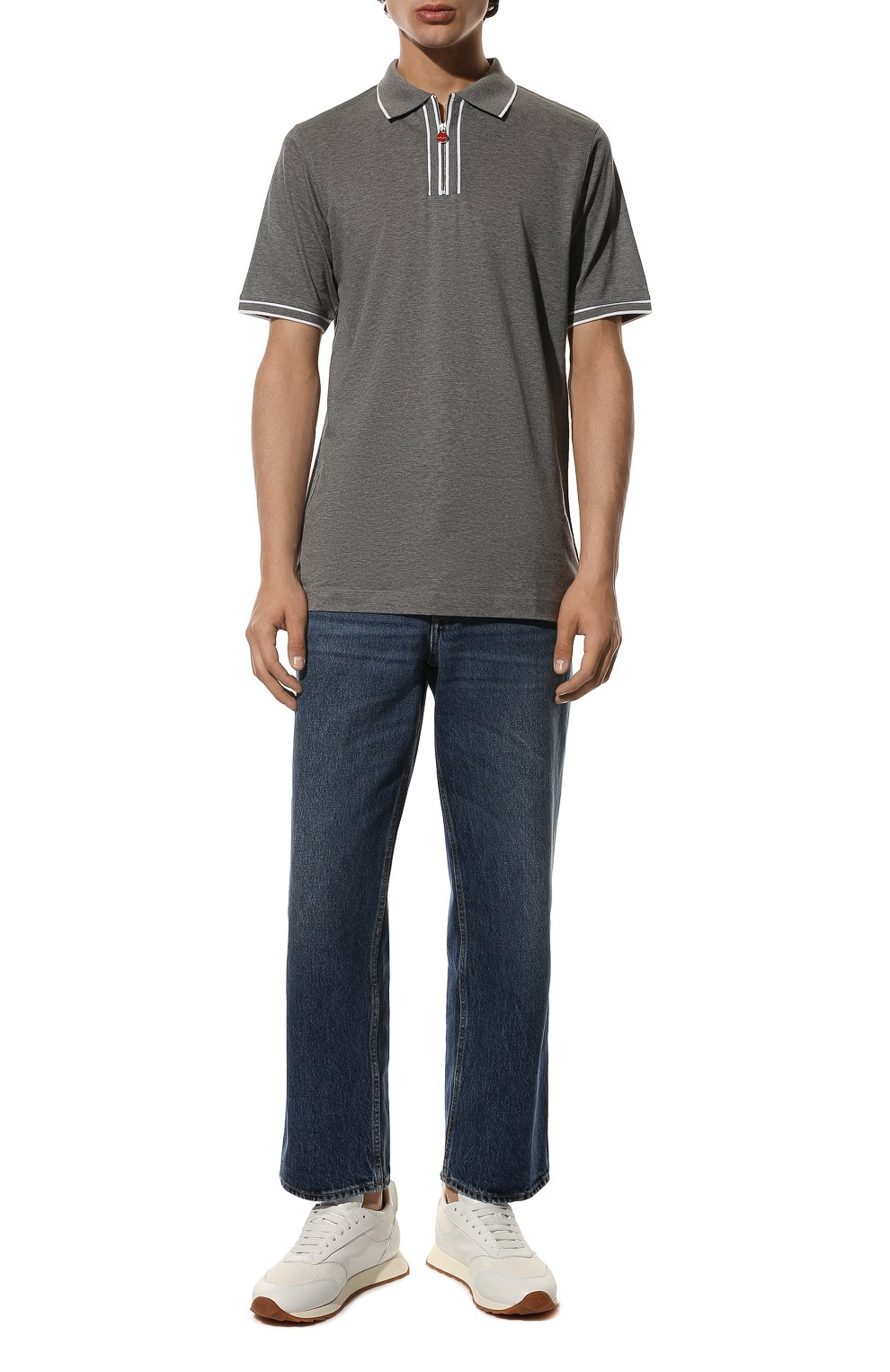 Хлопковое поло KITON, арт. UK1267, фото 2