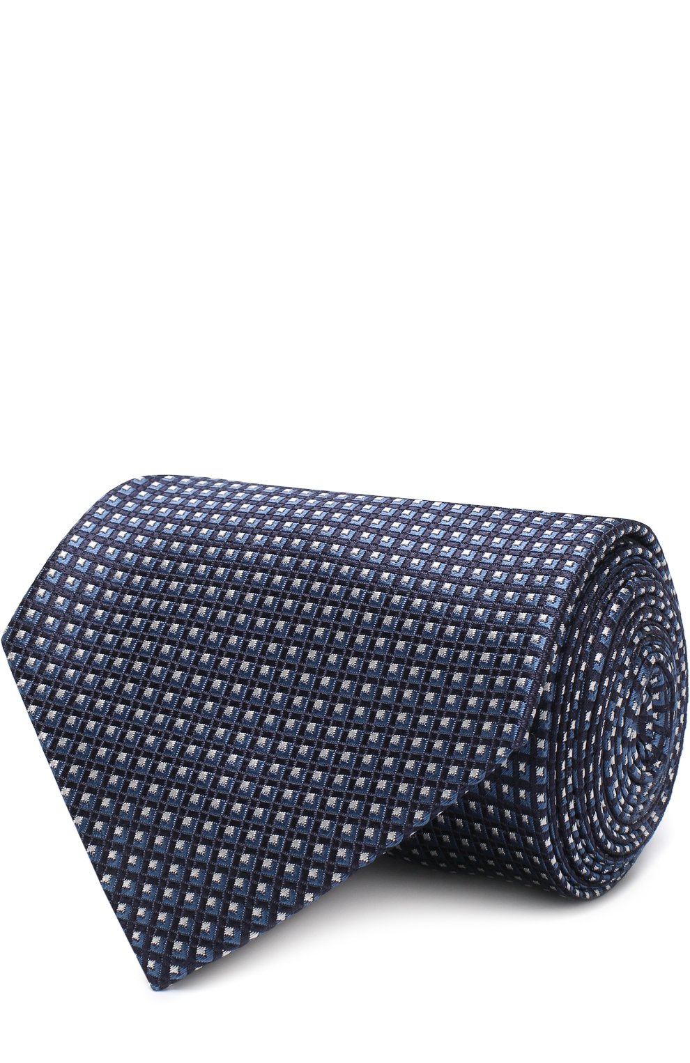 Шелковый галстук с узором ZEGNA, арт. Z3D13/1XW, фото 1