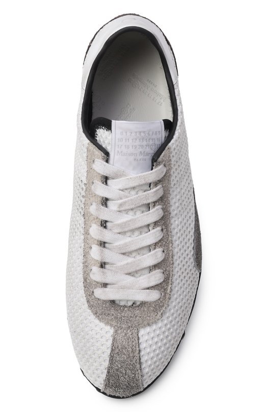 Текстильные кроссовки Sprinters Maison Margiela S39WS0138/P7645 Серый  S39WS0138/P7645 Фото 6