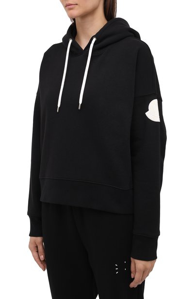 Хлопковое худи MONCLER, арт. F2-093-8G752-10-V8186, фото 3