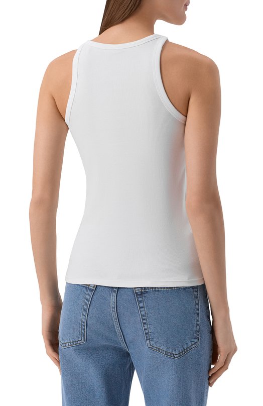 Хлопковая майка BOSS Orange 50554664 Белый  50554664 Фото 4