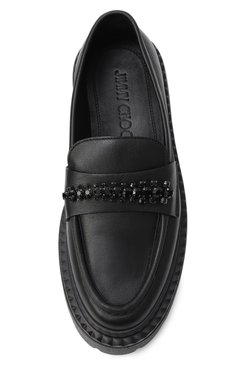 Кожаные лоферы bryer JIMMY CHOO, арт. BRYER L0AFER FLAT/XXC, фото 1