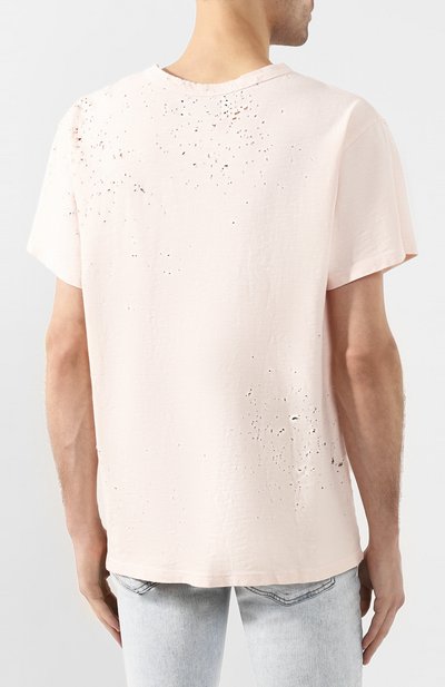 Хлопковая футболка AMIRI, арт. Y0M03349CJ, фото 4