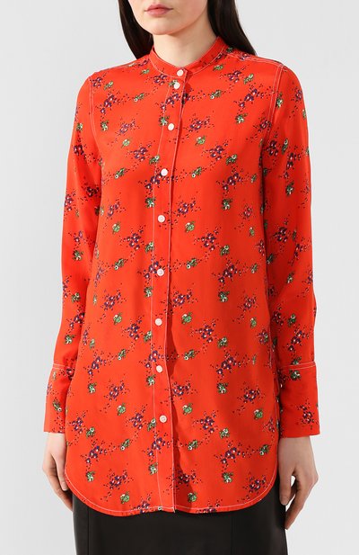 Блузка с принтом BY MALENE BIRGER, арт. Q66134007/SABARA, фото 3