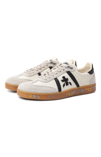 Мужские кожаные кеды bonnie PREMIATA, арт. B0NNIE/VAR 8123