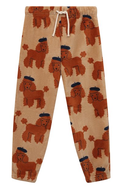 Джоггеры TINYCOTTONS коричневого цвета по цене 14150 руб., арт. AW23-213, фото 1 Джоггеры TINYCOTTONS, арт. AW23-213, фото 1