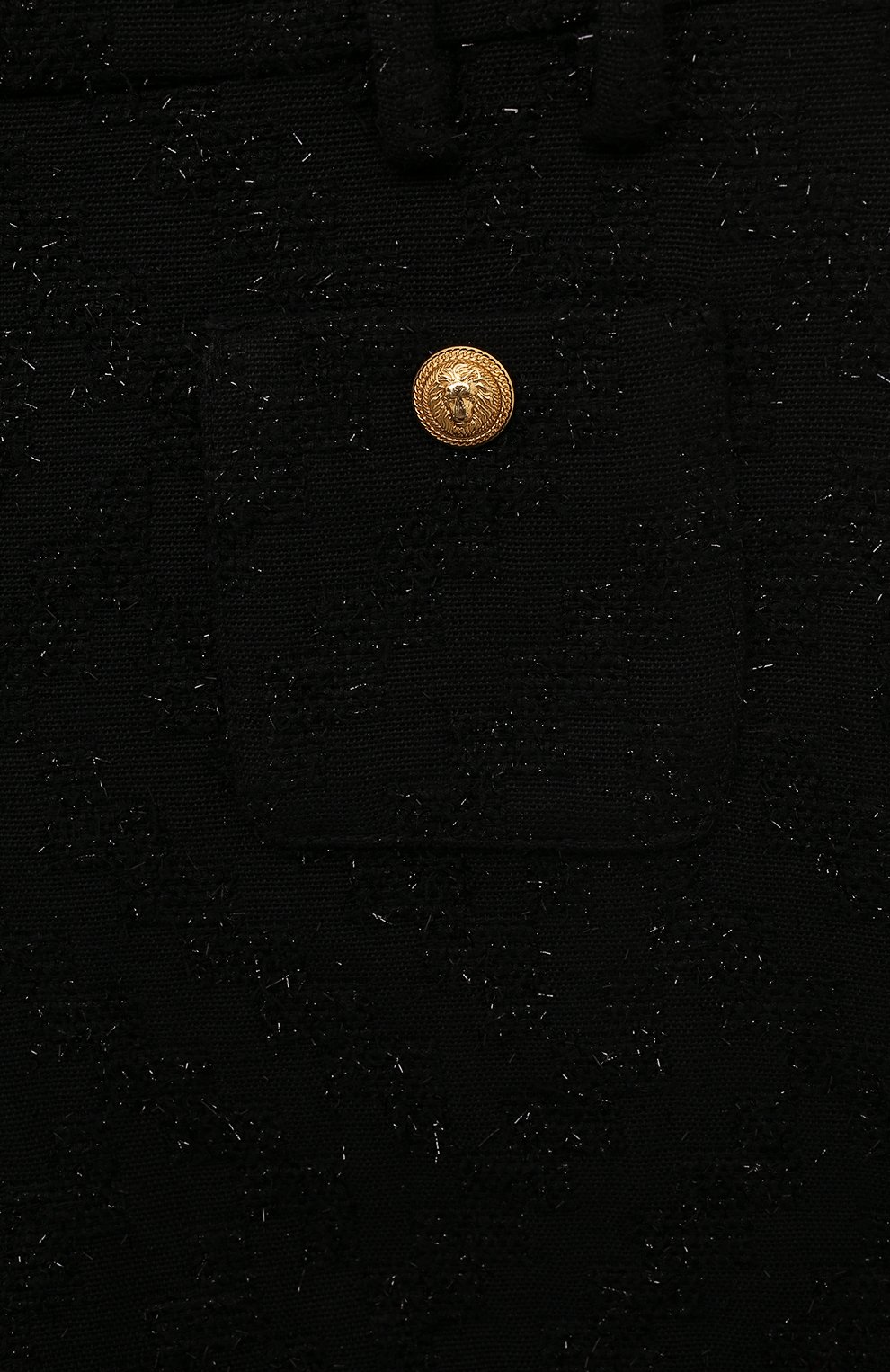 Шорты BALMAIN черного цвета по цене 49700 руб., арт. BV6C29, фото 3 Шорты BALMAIN, арт. BV6C29, фото 3