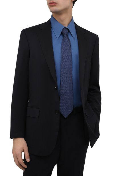 Шелковый галстук ZEGNA, арт. Z3C00T/13X, фото 2