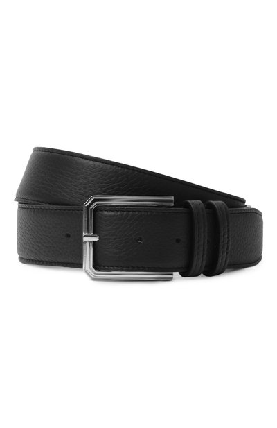 Мужской к ожаный ремень KITON, арт. USC23PN00126