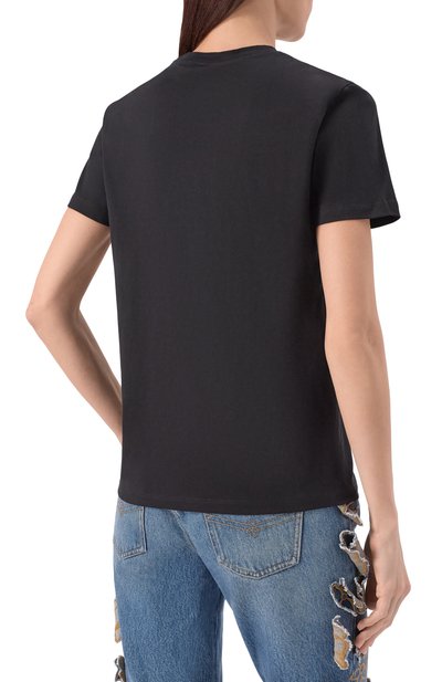 Хлопковая футболка BLUMARINE, арт. 2T131A, фото 4