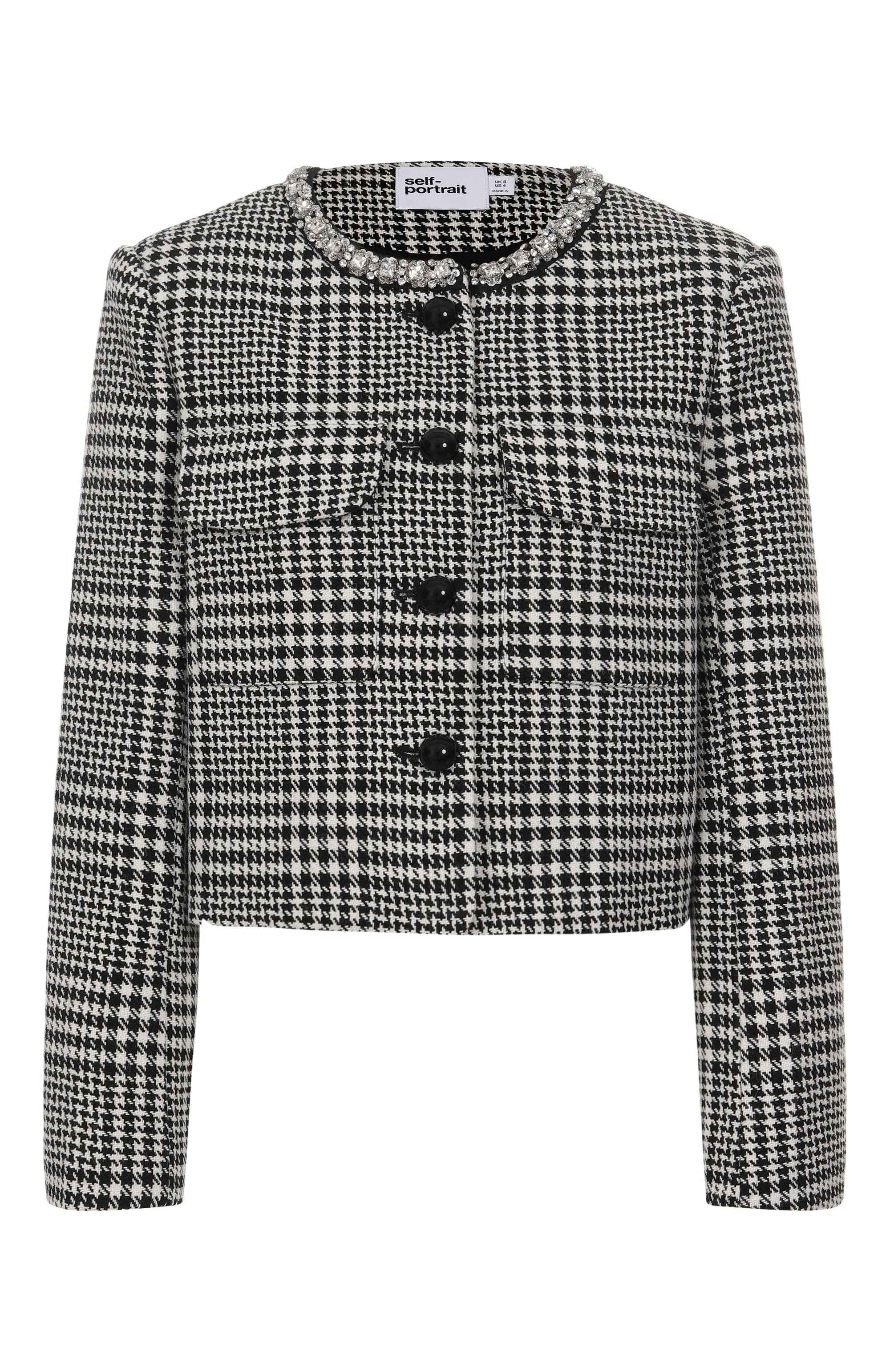 Жакет SELF-PORTRAIT, арт. PF25111JBW, фото 1