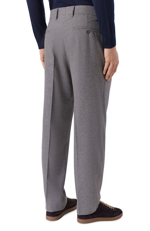 Брюки из шерсти и кашемира Colombo PA00554/61088-10 Серый  PA00554/61088-10 Фото 4