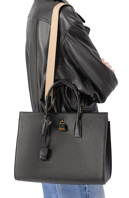 Сумка Sac de Jour large Saint Laurent 861230/AAGBZ Чёрный  861230/AAGBZ Фото 9