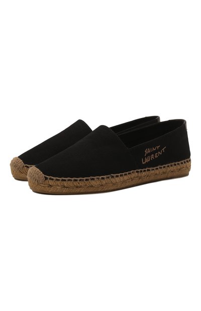 Женские текстильные эспадрильи espadrille SAINT LAURENT, арт. 605956/1P210