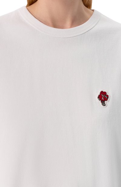 Хлопковая фут�болка AECA WHITE, арт. AWCMSSBDTTSST003C0.WHITE (XL), фото 5