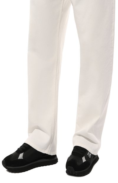 Комбинированные кроссовки VERSACE JEANS COUTURE, арт. 76YA3SE2/ZP076, фото 3