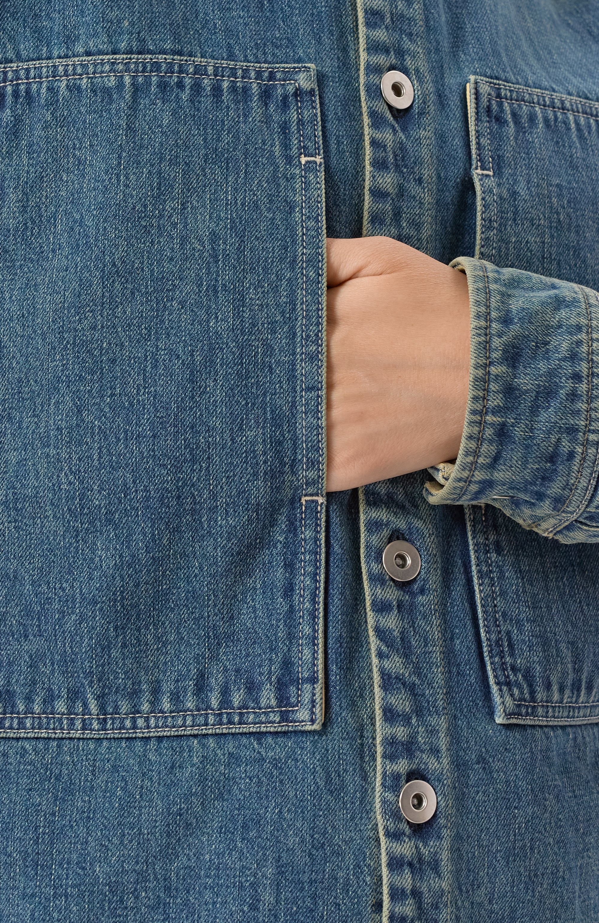 Джинсовая куртка JIL SANDER, арт. J40DL0160-J45291, фото 5