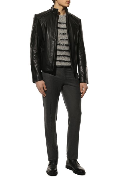 Кожаная куртка BOSS, арт. 50462904, фото 2