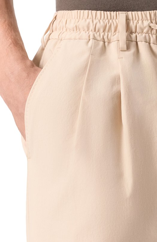 Хлопковые брюки MVST M26.CSM.T417/510 Бежевый  M26.CSM.T417/510 Фото 5