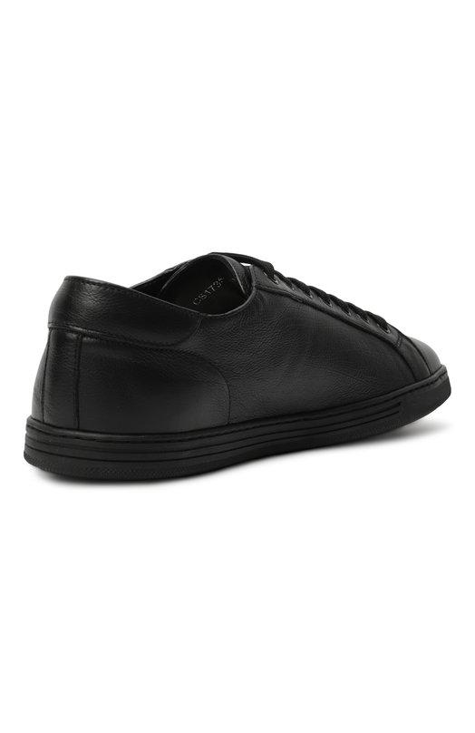 Кожаные кеды Saint Tropez Dolce & Gabbana CS1735/AN990 Чёрный  CS1735/AN990 Фото 5