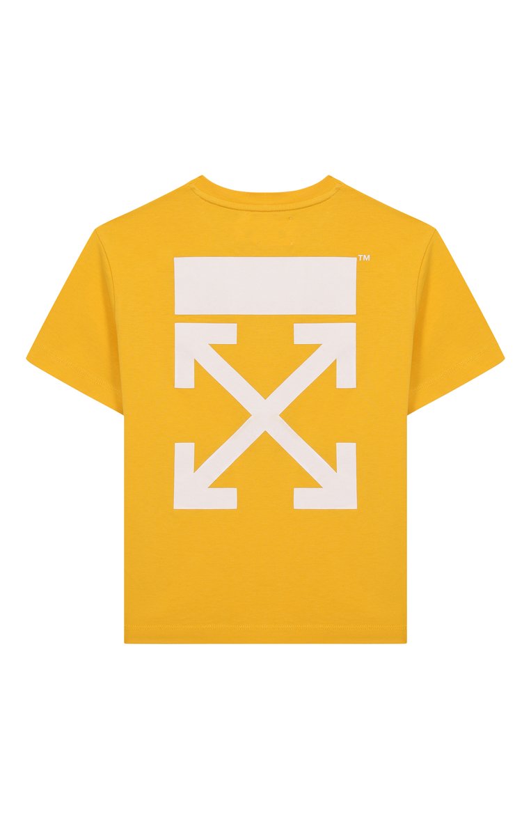 Хлопковая футболка OFF-WHITE, арт. 0BAA002F23JER011, фото 1