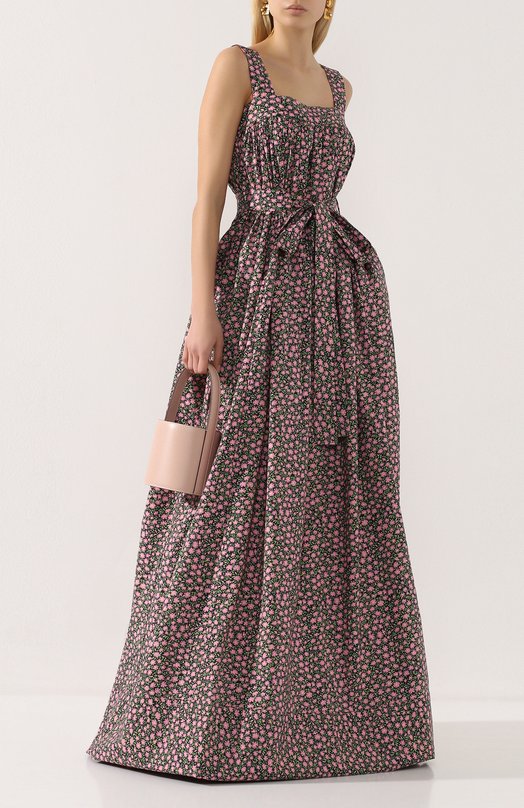 Хлопковое платье La Doublej Разноцветный, фото 2