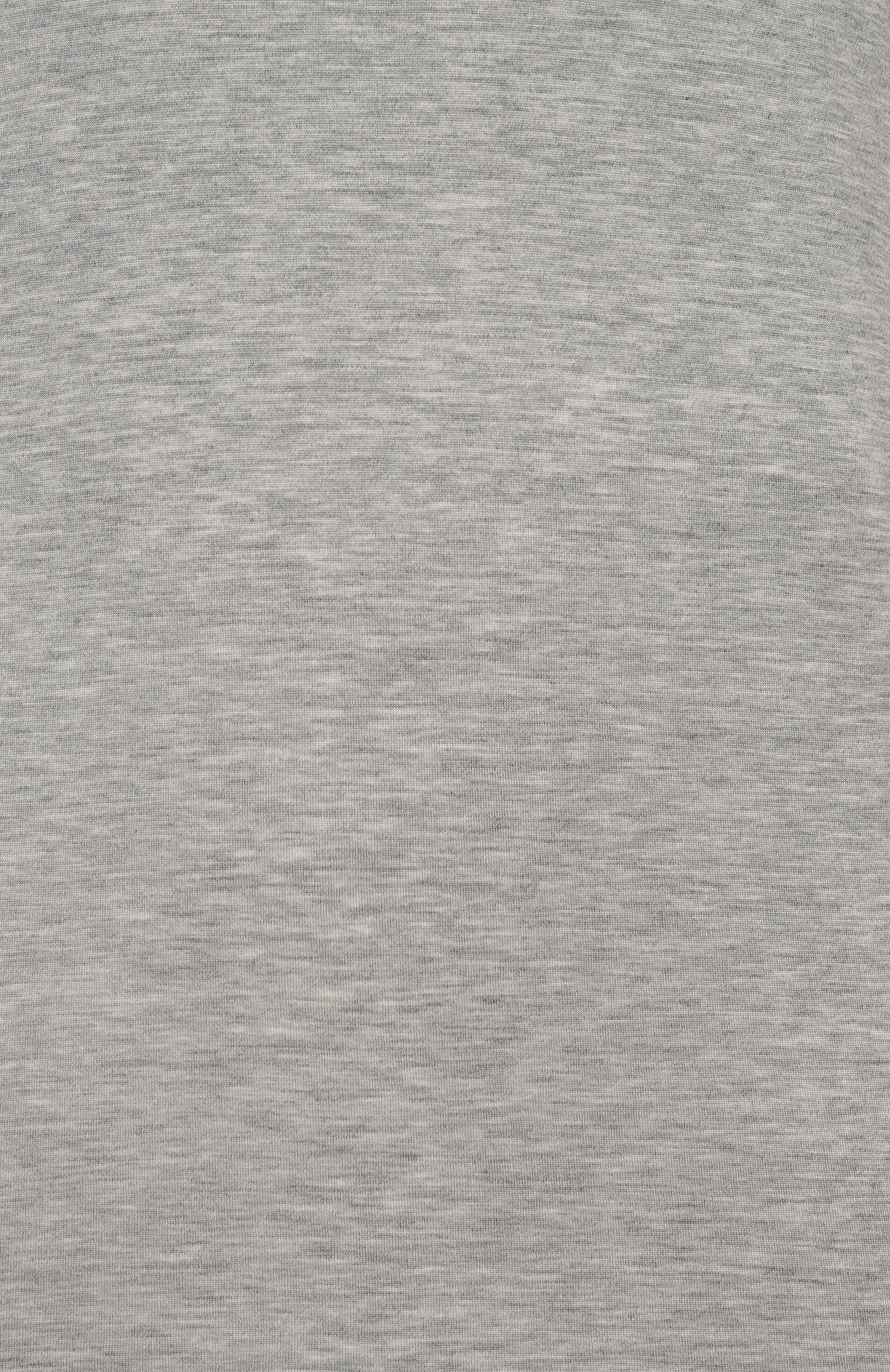 Футболка из шелка и хлопка 12 STOREEZ серого цвета по цене 17000 руб., арт. 132173, фото 6 Футболка из шелка и хлопка 12 STOREEZ, арт. 132173, фото 6