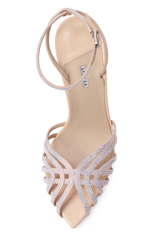 Кожаные босоножки Embrace 110 Le Silla 2310B100RCPPGSL Бежевый  2310B100RCPPGSL Фото 6