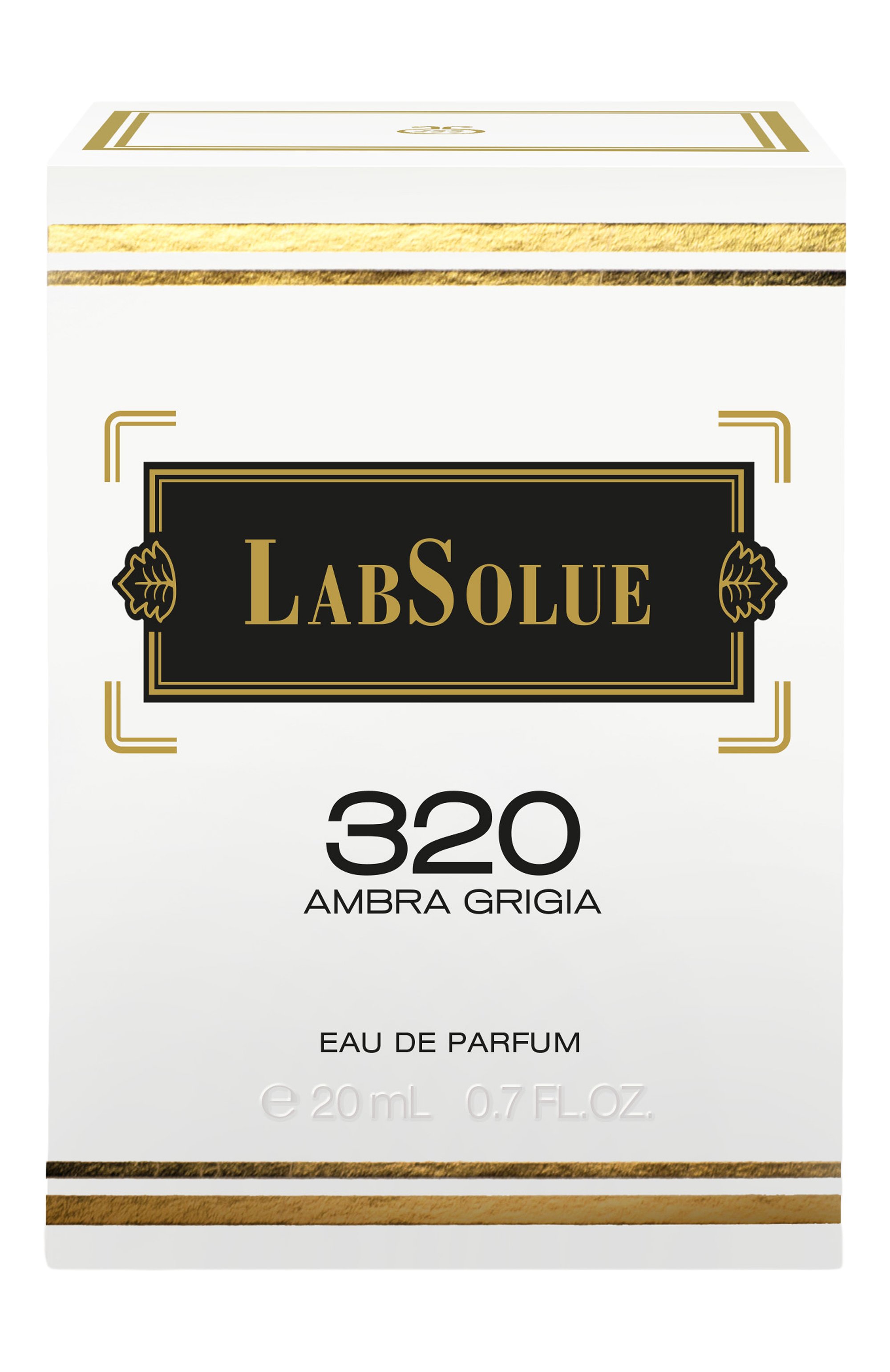 Парфюмерная вода 320 ambra grigia (20ml) LABSOLUE бесцветного цвета по цене 9530 руб., арт. 8011530000844, фото 2 Парфюмерная вода 320 ambra grigia (20ml) LABSOLUE, арт. 8011530000844, фото 2