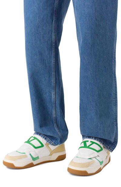 Кожаные кеды joie de jouer VALENTINO, арт. 7Y2S0L36/CJJ, фото 3